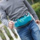 Casual Sports Running Ajustable Waist Bag Nylon Waterproof 5.5inch Phone Bag Storage Crossbody Bags