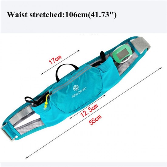 Casual Sports Running Ajustable Waist Bag Nylon Waterproof 5.5inch Phone Bag Storage Crossbody Bags Casual Sports Running Ajustable Waist Bag Nylon Waterproof 5.5inch Phone Bag Storage Crossbody Bags
