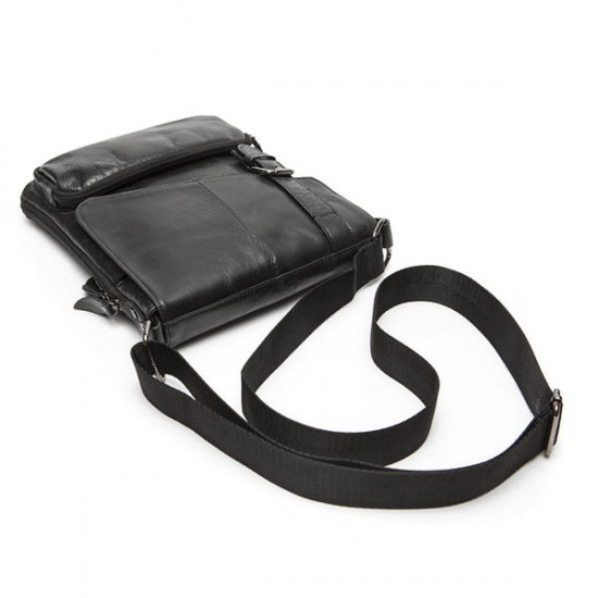 Genuine Leather Big Capacity Shoulder Bag Leisure Crossbody Bag Message Bag For Men Genuine Leather Big Capacity Shoulder Bag Leisure Crossbody Bag Message Bag For Men
