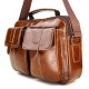 Genuine Leather Briefcase Business Bag Messenger Bag For Men