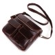 Genuine Leather Retro Postman Crossbody Bags Casual Briefcase Oil Wax Shoulder Bag For Men Genuine Leather Retro Postman Crossbody Bags Casual Briefcase Oil Wax Shoulder Bag For Men