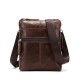 Genuine Leather Solid Shoulder Bag Messenger Bag For Men Genuine Leather Solid Shoulder Bag Messenger Bag For Men