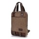 14-15inch Laptop Men Women Canvas Casual Backpack Outdoor Knapsack