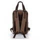 14-15inch Laptop Men Women Canvas Casual Backpack Outdoor Knapsack