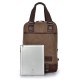 14-15inch Laptop Men Women Canvas Casual Backpack Outdoor Knapsack