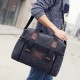 Canvas Handbag Shoulder Bag Large Capacity Messenger Bag for Men