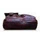 Ekphero® Retro Mens Bag Fashion Business Handbag Durable Real Leather Shoulder Bag