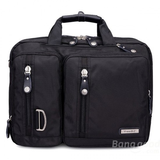 FreeBiz Retro High-Capacity 17-inch Laptop Backpack Portable Shoulder Business Bag FreeBiz Retro High-Capacity 17-inch Laptop Backpack Portable Shoulder Business Bag