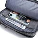 FreeBiz Retro High-Capacity 17-inch Laptop Backpack Portable Shoulder Business Bag