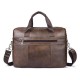 Genuine Leather Business Briefcase Large Capacity Handbag Shoulder Bag For Men Genuine Leather Business Briefcase Large Capacity Handbag Shoulder Bag For Men