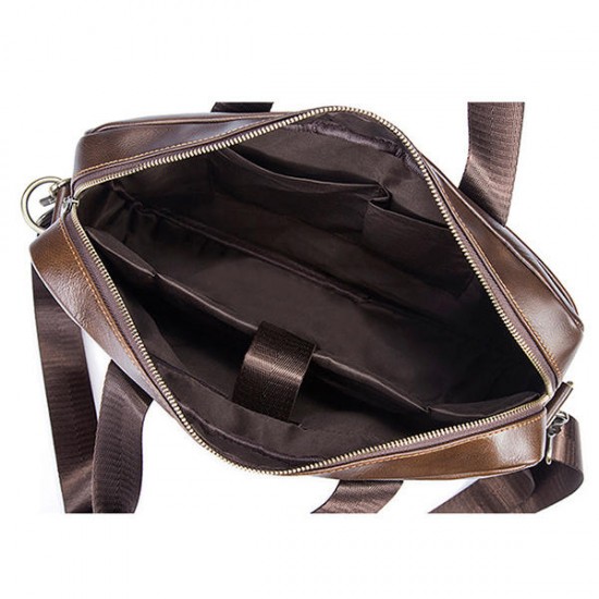 Genuine Leather Business Briefcase Large Capacity Handbag Shoulder Bag For Men Genuine Leather Business Briefcase Large Capacity Handbag Shoulder Bag For Men