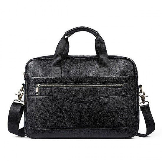 Genuine Leather Business Laptop Bag Briefcase Shoulder Bag For Men Genuine Leather Business Laptop Bag Briefcase Shoulder Bag For Men