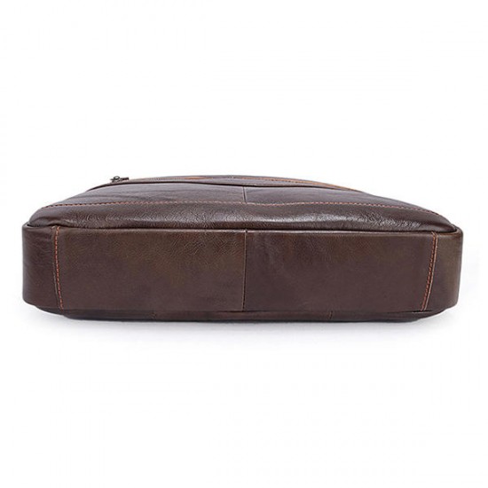 Genuine Leather Business Laptop Bag Briefcase Shoulder Bag For Men Genuine Leather Business Laptop Bag Briefcase Shoulder Bag For Men
