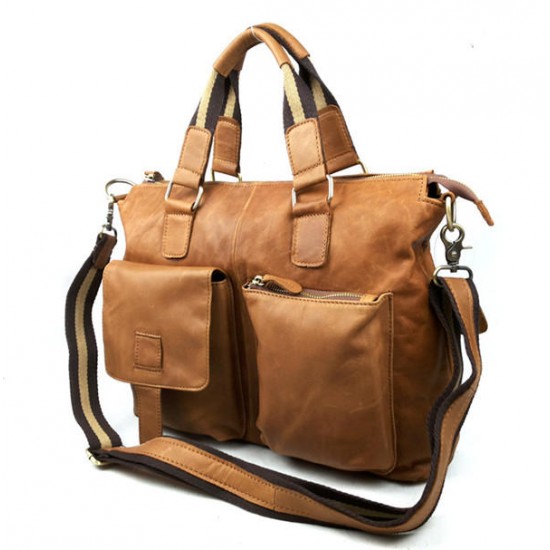 Genuine Leather Men Bag Shoulder Bags Men's Briefcase Messenger Bags Genuine Leather Men Bag Shoulder Bags Men's Briefcase Messenger Bags