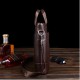 Men PU Business Casual Black Brown Shoulder Crossbody Bag Handbag