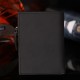 12 Card Slots Men Genuine Leather Minimalist Tri-fold Wallet Card Holder Zipper Coin Bag