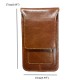 4.7-5.7 Inches Cell Phone Men Cell Phone Genuine Leather Waist Bag 4.7-5.7 Inches Cell Phone Men Cell Phone Genuine Leather Waist Bag