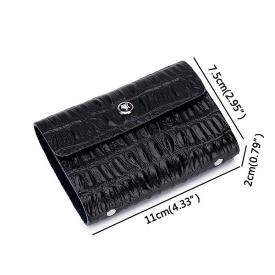 Alligator Genuine Leather 26 Card Slots Card Holder Wallet For Men