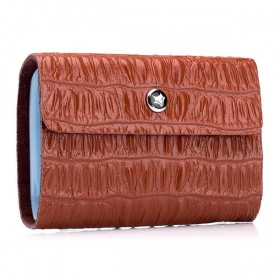 Alligator Genuine Leather 26 Card Slots Card Holder Wallet For Men Alligator Genuine Leather 26 Card Slots Card Holder Wallet For Men