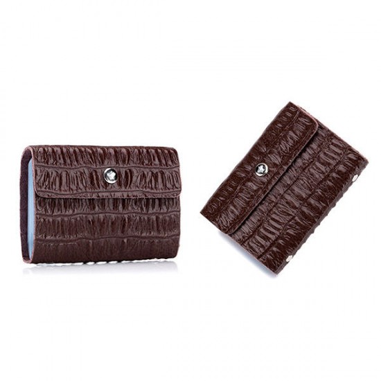 Alligator Genuine Leather 26 Card Slots Card Holder Wallet For Men