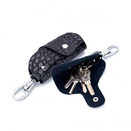 Genuine Leather Alligator Hasp Car Key Case Key Bag