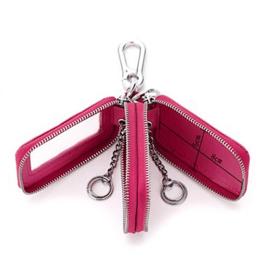 Genuine Leather Key Case Crocodile Pattern Car Key Holder Key Bag For Women Men Genuine Leather Key Case Crocodile Pattern Car Key Holder Key Bag For Women Men