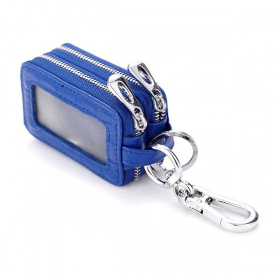 Genuine Leather Key Case Crocodile Pattern Car Key Holder Key Bag For Women Men