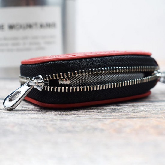 Men And Women Genuine Leather Leisure Retro Embossed Waist Hanging Key Bag Coin Holder Men And Women Genuine Leather Leisure Retro Embossed Waist Hanging Key Bag Coin Holder