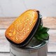 Men And Women  Genuine Leather Leisure Retro Embossed Waist Hanging Key Bag Coin Holder