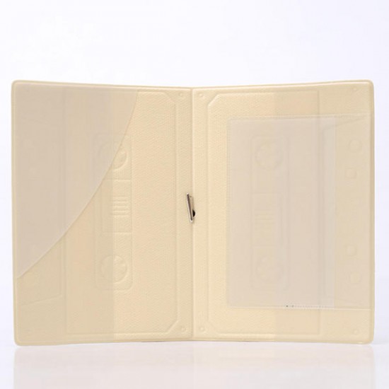 PVC  Passport Holder 3D Tape Recorder Card Holder Travel Passport Covers