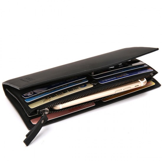 26 Card Slots Secretary Wallet Business Cool Wallet Long Purse for Men