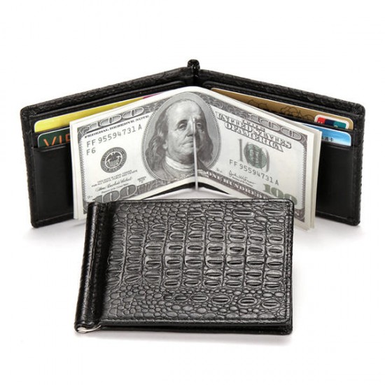 4 Card Slots PU Leather Wallet Crocodile Snake Scale Card Holder Coin Purse For Men 4 Card Slots PU Leather Wallet Crocodile Snake Scale Card Holder Coin Purse For Men