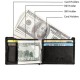 4 Card Slots PU Leather Wallet Crocodile Snake Scale Card Holder Coin Purse For Men