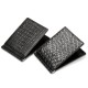 4 Card Slots PU Leather Wallet Crocodile Snake Scale Card Holder Coin Purse For Men 4 Card Slots PU Leather Wallet Crocodile Snake Scale Card Holder Coin Purse For Men