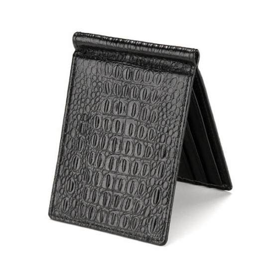 4 Card Slots PU Leather Wallet Crocodile Snake Scale Card Holder Coin Purse For Men 4 Card Slots PU Leather Wallet Crocodile Snake Scale Card Holder Coin Purse For Men