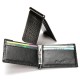 4 Card Slots PU Leather Wallet Crocodile Snake Scale Card Holder Coin Purse For Men