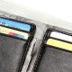 4 Card Slots PU Leather Wallet Crocodile Snake Scale Card Holder Coin Purse For Men