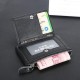 5 Card Slots Card Holder Genuine Leather Wallet Portable Casual Coin Purse For Men