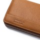 5.5 Inches Cellphone Men Genuine Leather Long Business Wallet