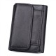 9 Card Slots Men Genuine Leather RFID Blocking Secure Wallet Minimalist Classic Card Holder