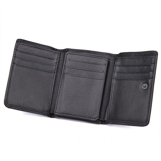 9 Card Slots Men Genuine Leather RFID Blocking Secure Wallet Minimalist Classic Card Holder 9 Card Slots Men Genuine Leather RFID Blocking Secure Wallet Minimalist Classic Card Holder