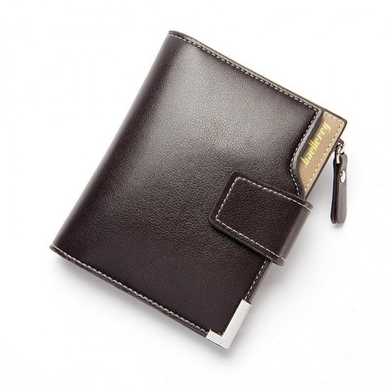Baellerry Faux Leather Multi-function Hasp and Zipper Wallet Baellerry Faux Leather Multi-function Hasp and Zipper Wallet