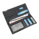 Baellerry Large Capacity Men Long Wallet Pu Leather Credit Card Holder Thin Purse