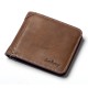 Baellerry Men Multi-Card Short Wallet Matte Leather Retro wallet