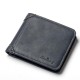 Baellerry Men Multi-Card Short Wallet Matte Leather Retro wallet