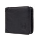 Bullcaptain Men Trifold Wallet Classic Short Thin Wallet Card Holder Bullcaptain Men Trifold Wallet Classic Short Thin Wallet Card Holder