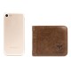 Bullcaptain Men Trifold Wallet Classic Short Thin Wallet Card Holder Bullcaptain Men Trifold Wallet Classic Short Thin Wallet Card Holder