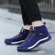 Big Size Men Comfortable Warm Fur Lining Ankle Boots Athletic Shoes