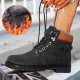 Big Size Men Warm Fur Soft Leather Ankle Boots