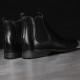 Men Soft Boots Slip-on Leather Ankle Boots